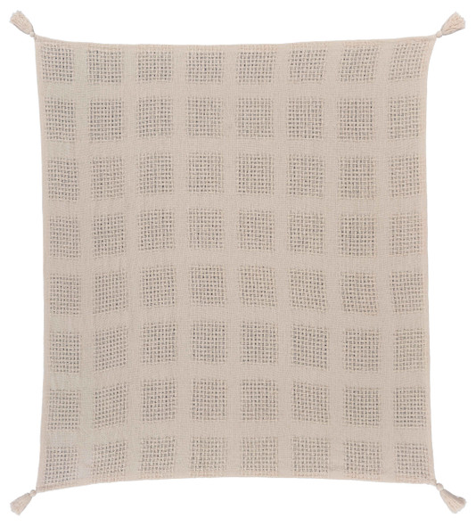 LR Home Belgium 81187 Beige Throw