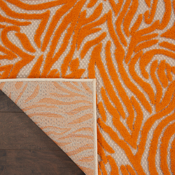 Nourison Aloha ALH04 Orange Rug