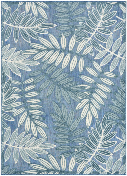 Nourison Aloha ALH18 Blue Rug