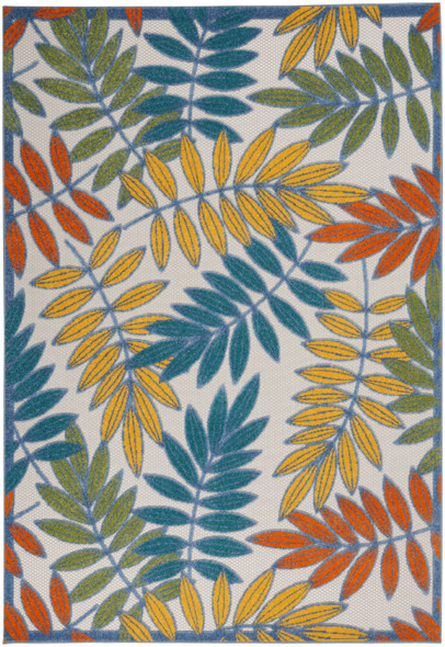 Nourison Aloha ALH18 Ivory/Multi Rug