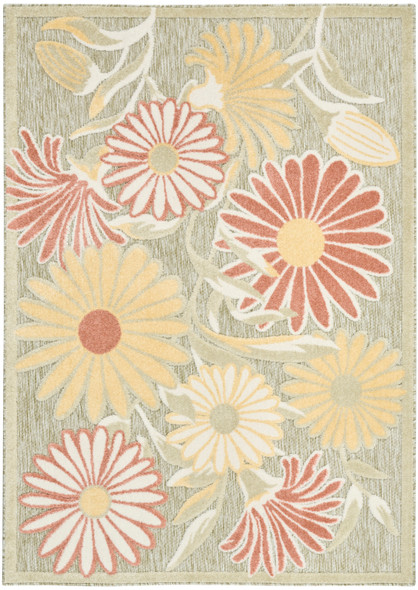 Nourison Aloha ALH33 Sage Rose Rug