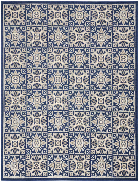 Nourison Aloha ALH34 Blue Rug
