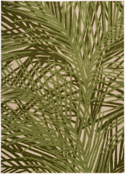 Nourison Aloha ALH41 Ivory Green Rug