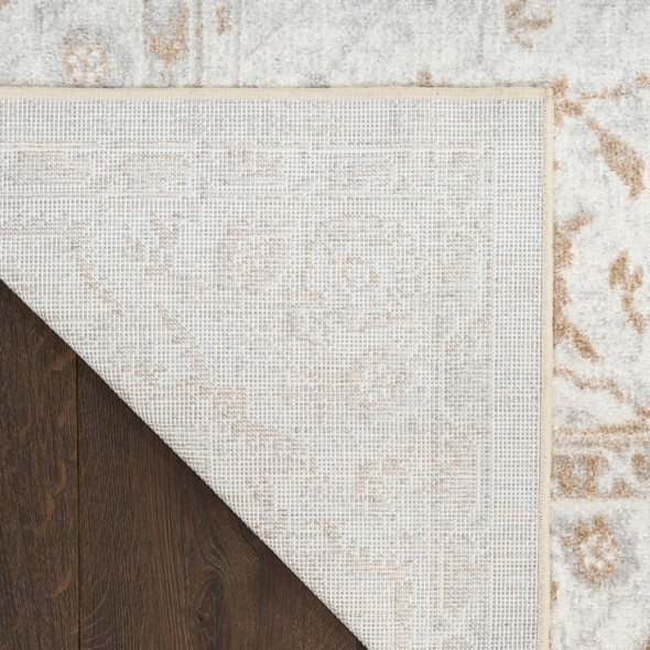 Nourison Astra Machine Washable ASW20 Grey Rug