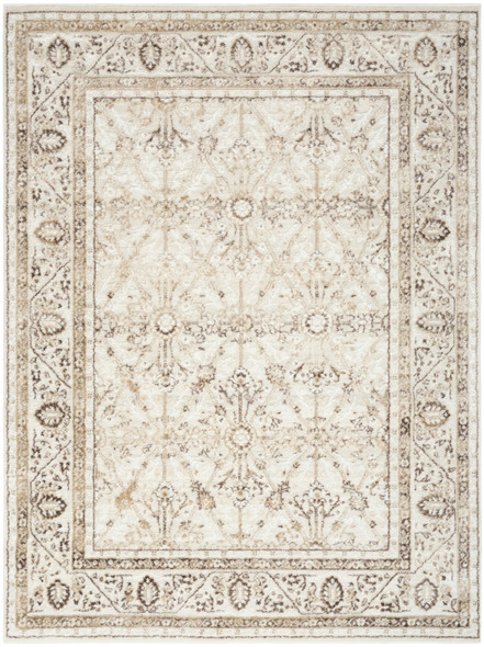 Nourison Dekor DEK03 Ivory Brown Rug