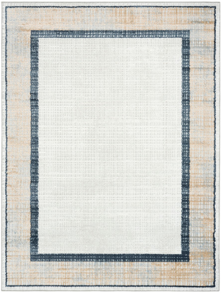 Nourison Dekor DEK06 Grey Navy Rug