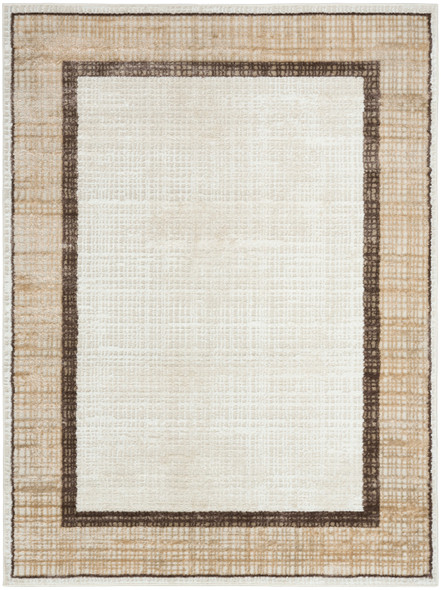 Nourison Dekor DEK06 Ivory Brown Rug