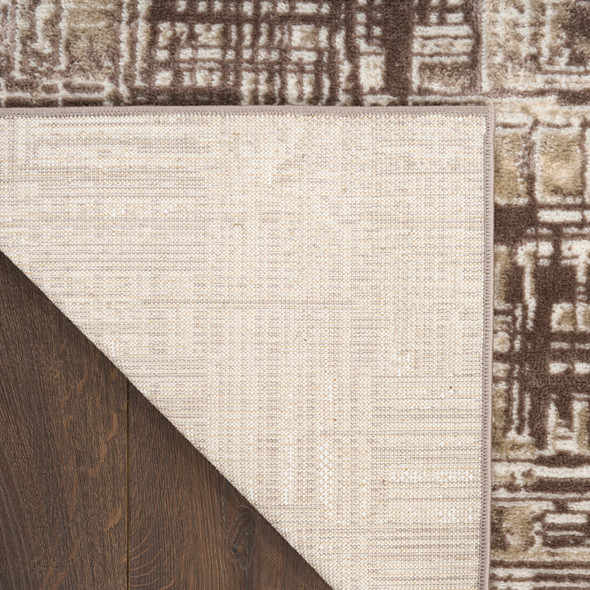 Nourison Dekor DEK11 Brown Rug