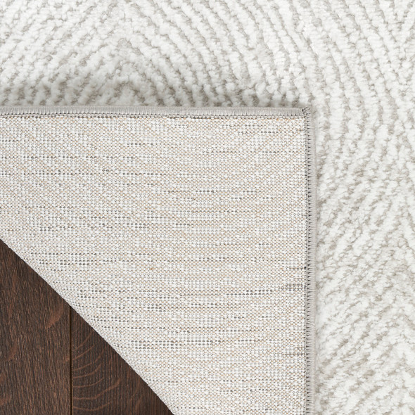 Nourison Dew DEW03 Silver Rug