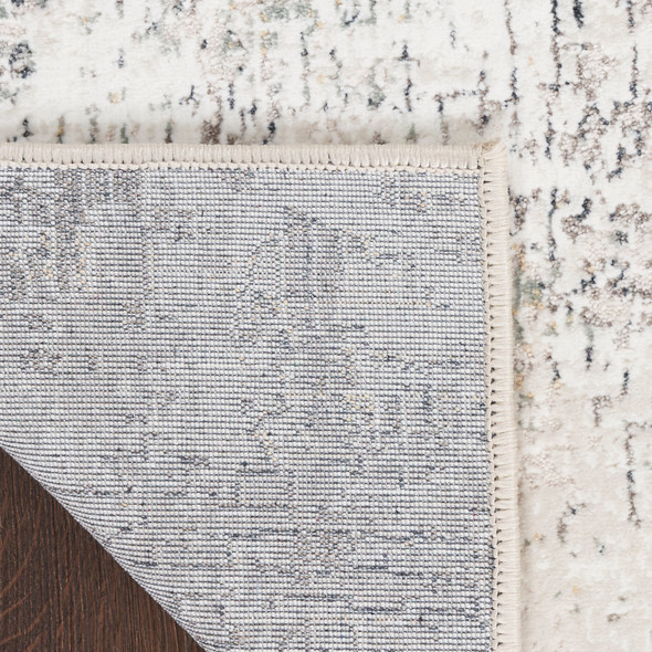 Nourison Distinctive DSV03 Ivory Grey Blue Rug