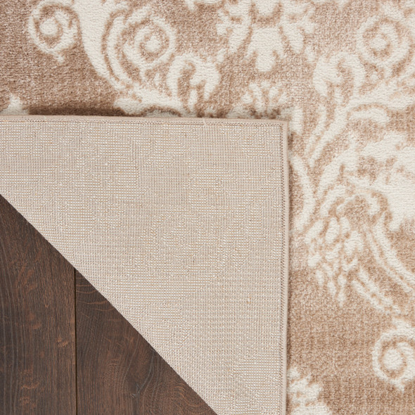 Nourison Elation ETN03 Ivory Mocha Rug