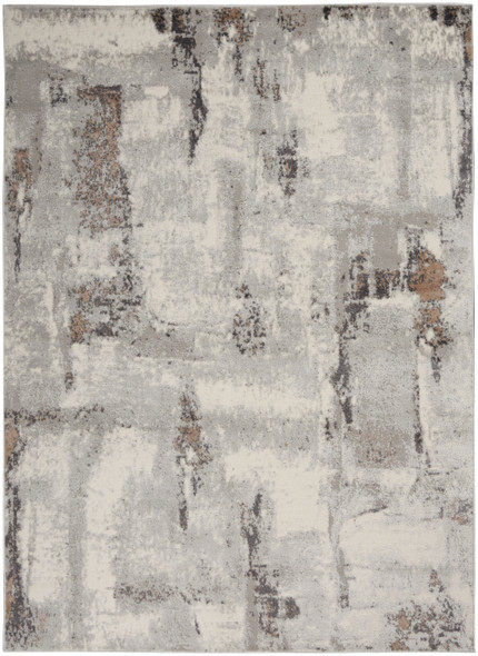 Nourison Elation ETN06 Grey Ivory Rug