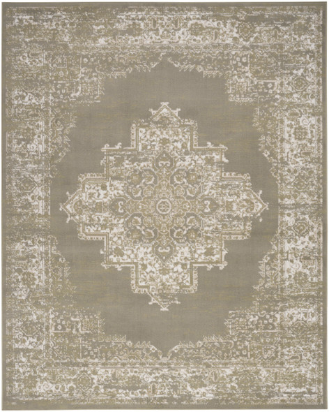 Nourison Grafix GRF14 Olive Rug