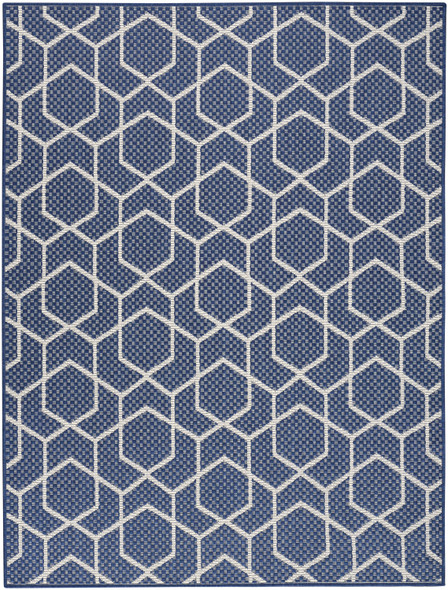 Nourison Horizon Indoor/Outdoor HOZ01 Navy Rug