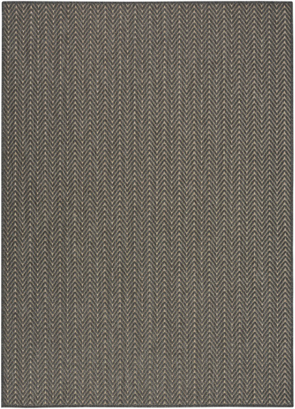 Nourison Horizon Indoor/Outdoor HOZ02 Charcoal Rug