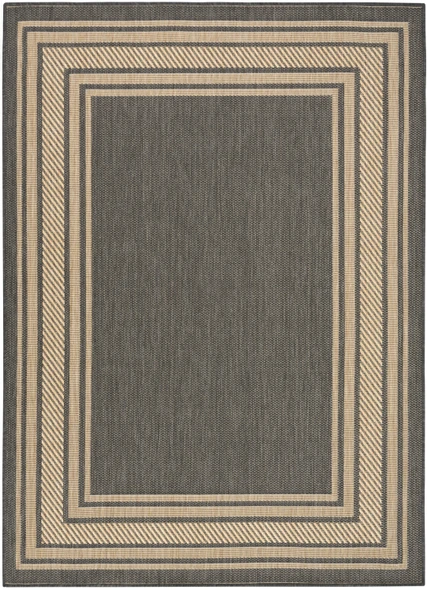Nourison Horizon Indoor/Outdoor HOZ03 Charcoal Rug
