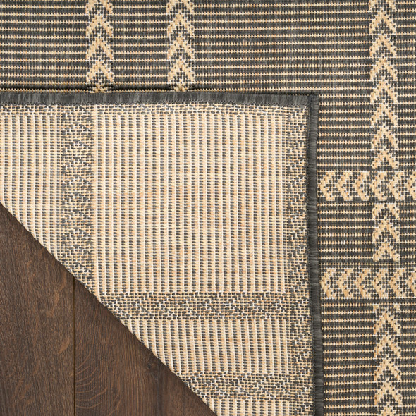 Nourison Horizon Indoor/Outdoor HOZ04 Charcoal Rug