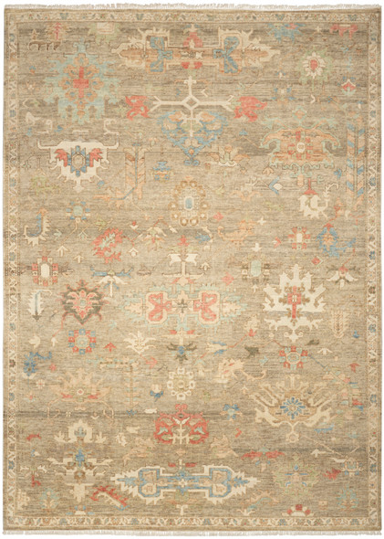 Nourison Heritage Vine HTV04 Charcoal Rug