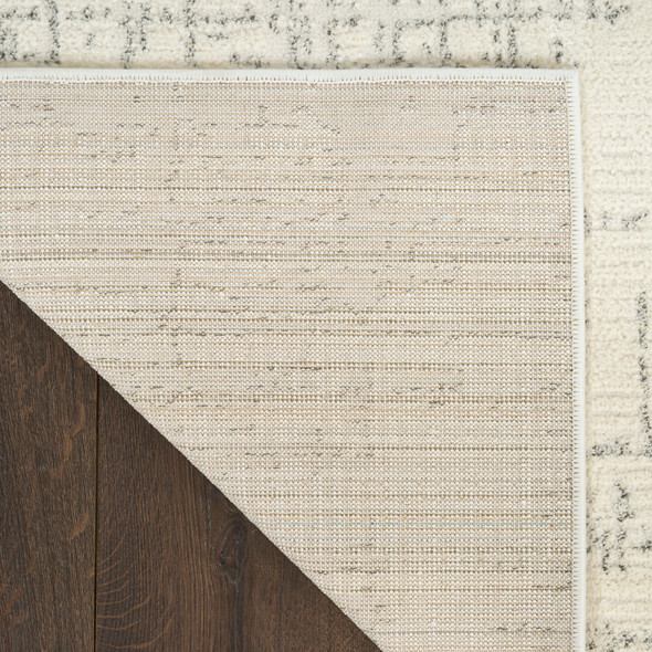 Nourison Ivory Hues IVH01 Ivory Grey Rug