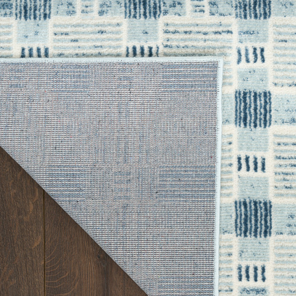 Nourison Nordic NRC14 Blue Rug