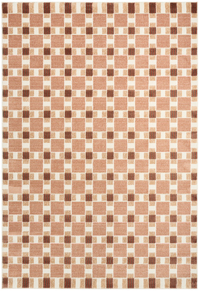 Nourison Nordic NRC14 Rust Rug