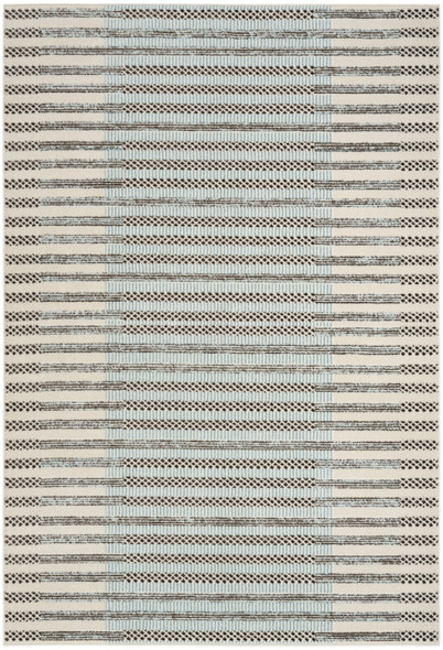 Nourison Nordic NRC15 Ivory Blue Rug