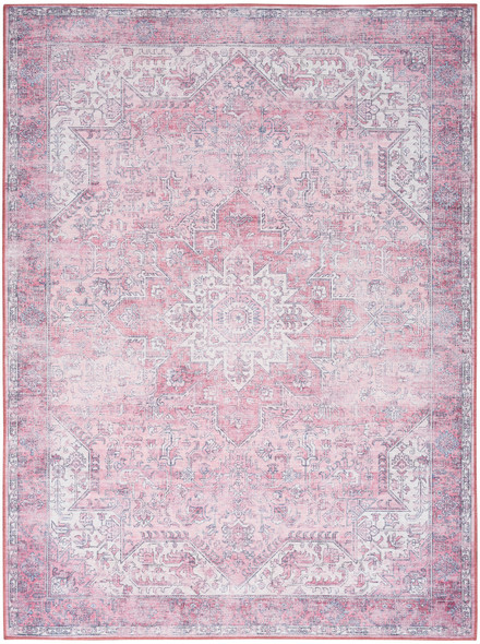 Nourison Washables NWB15 Pink Rug