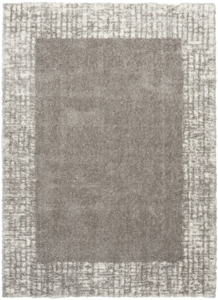 Nourison Pacific Shag PCS02 Grey Rug