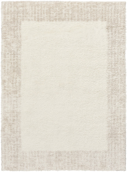 Nourison Pacific Shag PCS02 Ivory Beige Rug