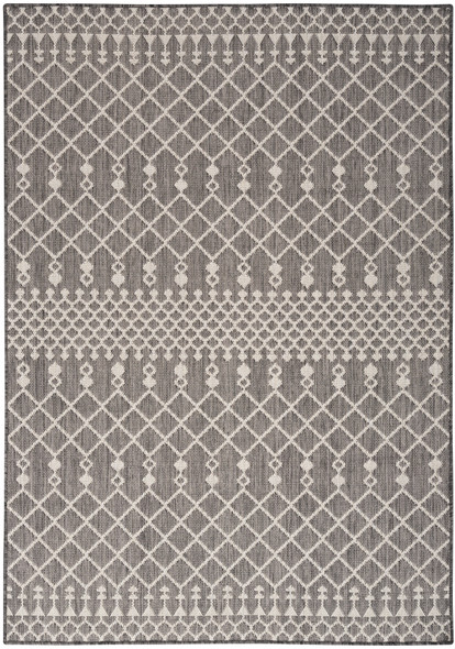Nourison Positano POS02 Charcoal Rug