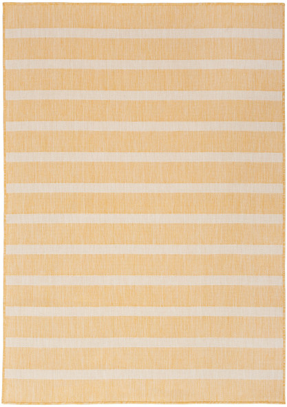 Nourison Positano POS03 Yellow Ivory Rug