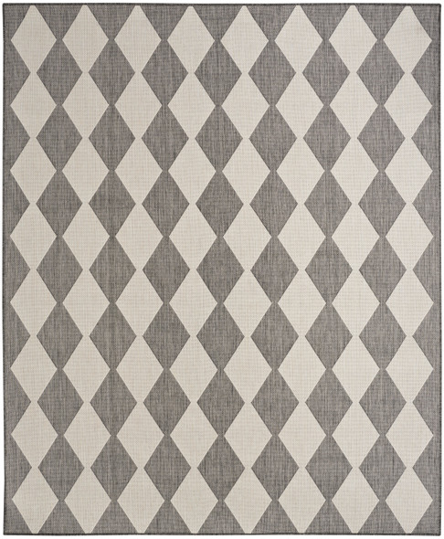 Nourison Positano POS04 Charcoal Rug