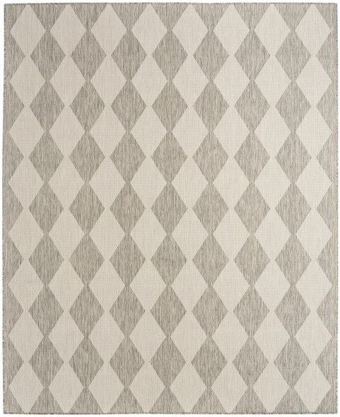 Nourison Positano POS04 Light Grey Rug