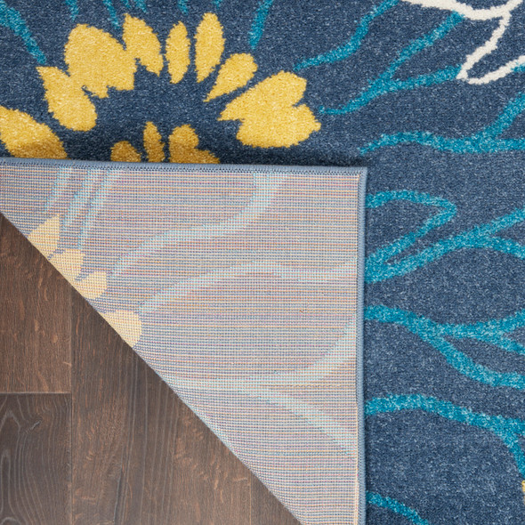 Nourison Passion PSN17 Blue Rug