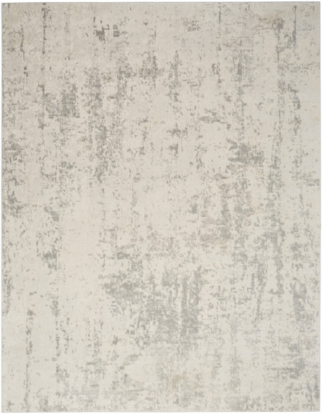 Nourison Quarry QUA01 Cream Grey Rug
