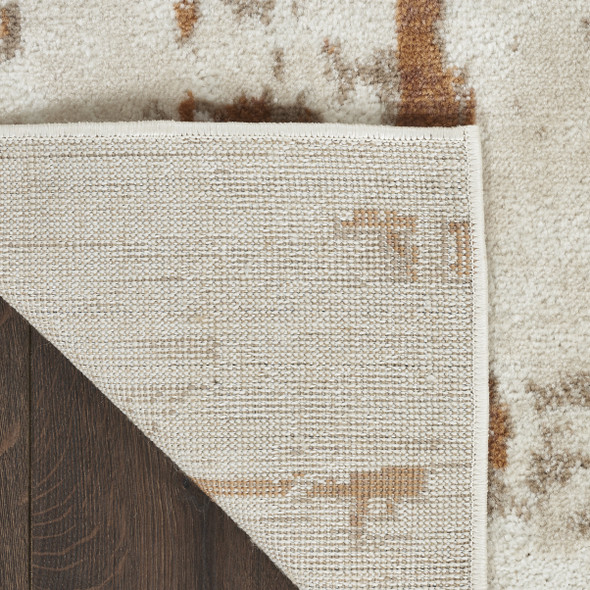 Nourison Quarry QUA01 Ivory Rust Rug