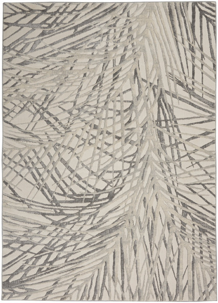 Nourison Rustic Textures RUS17 Ivory/Grey Rug