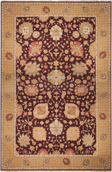 Nourison Nourmak S169 Burgundy Rug