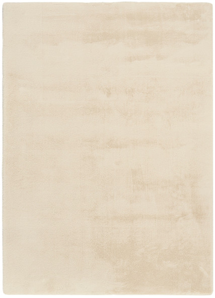 Nourison Soft Plush Rabbit Fur SFF01 Beige Rug