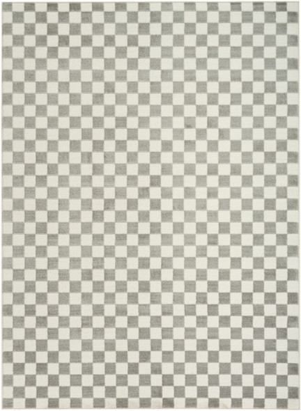 Nourison Serenity Home SRH09 Ivory Grey Rug