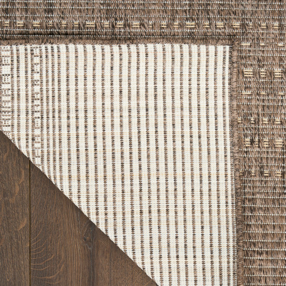 Nourison Tulum TLM01 Brown Rug