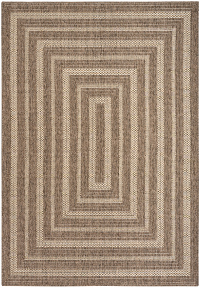 Nourison Tulum TLM04 Brown Rug