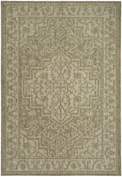 Nourison Tulum TLM05 Olive Rug