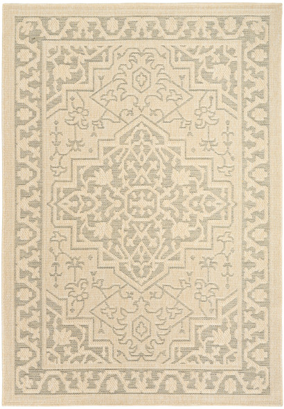 Nourison Tulum TLM05 Taupe Olive Rug