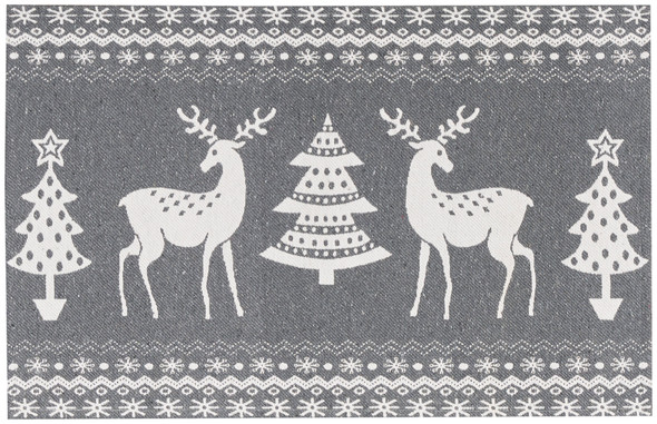 Nourison Tybee TYB12 Grey Ivory Rug