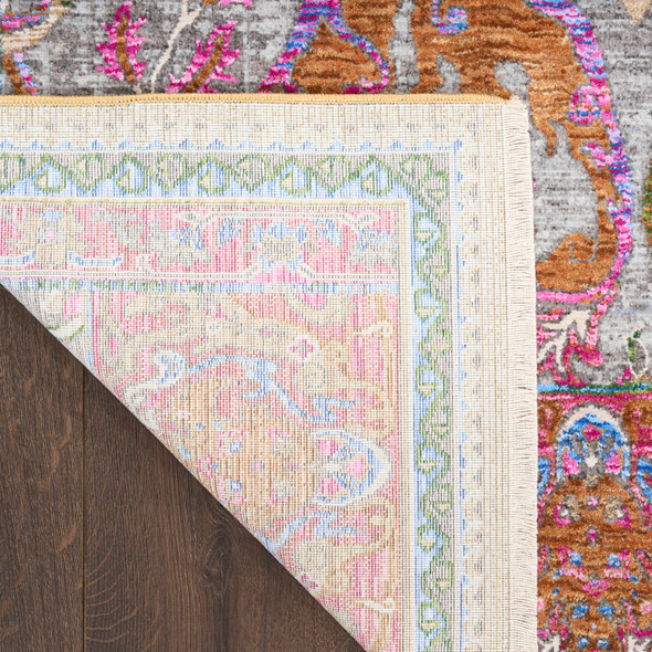 Nourison Vintage Harmony VHH03 Pink Multicolor Rug