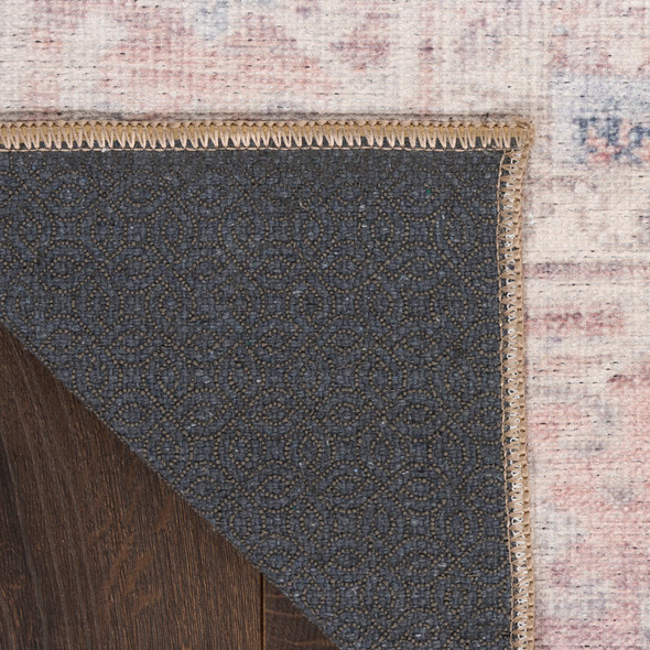 Nourison Vintage Washables VWS07 Light Blue Rug