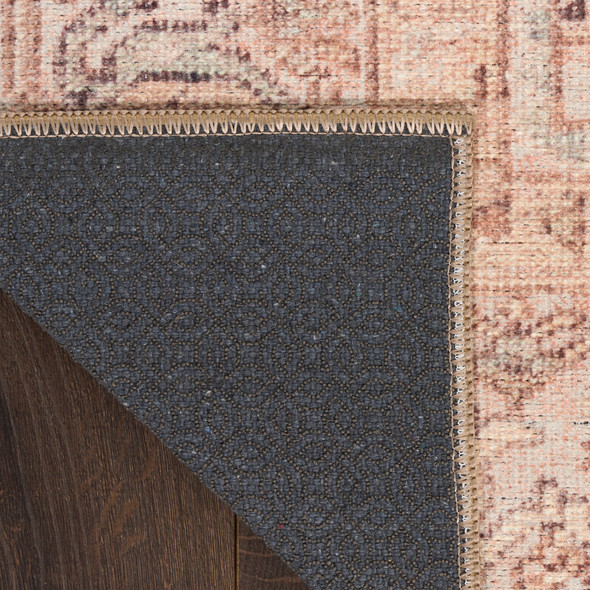 Nourison Vintage Washables VWS11 Coral Mint Rug