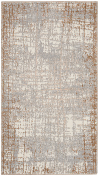 Nourison Calvin Klein CK950 Rush CK950 Ivory Taupe Rug
