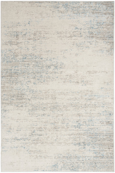 Nourison Calvin Klein CK029 Captivating CVT01 Cream Blue Rug